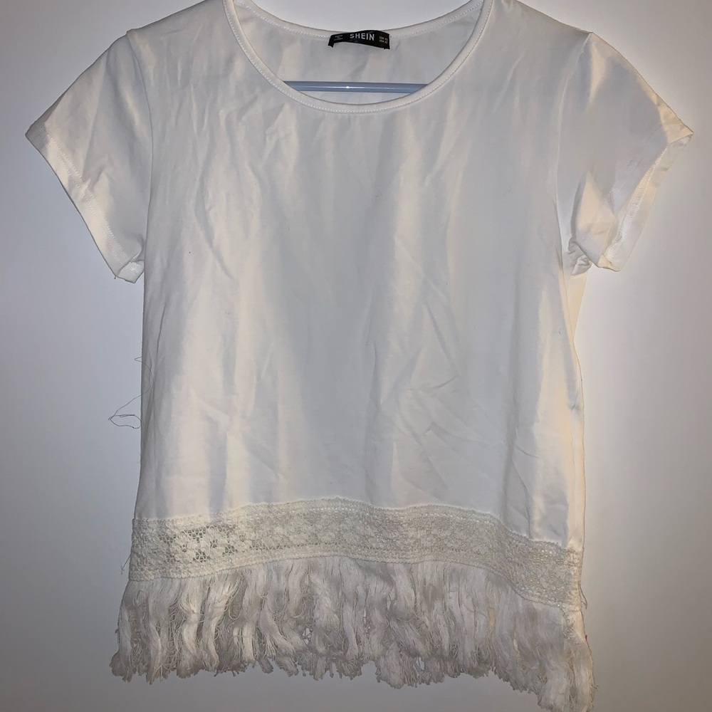 Shein cream top